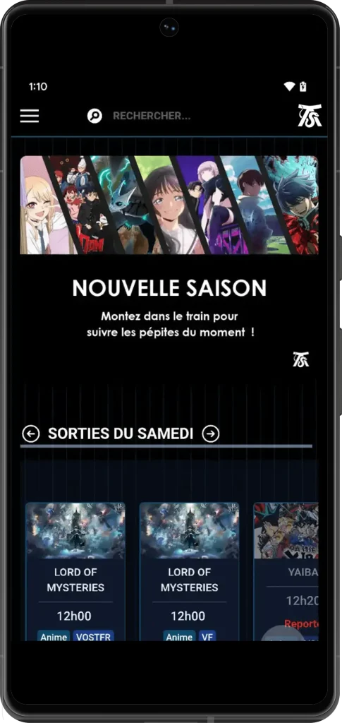 Téléchargez l' Anime Sama App pour Android Capture d'écran 3 animesamaapp.fr
