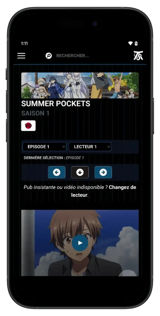 Téléchargez l' Anime Sama app pour iOS Capture d'écran 2 animesamaapp.fr