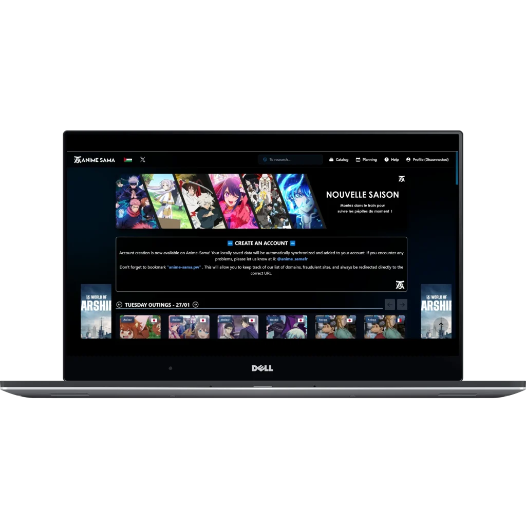 Téléchargez l'Anime Sama App pour PC Capture d'écran 1 animesamaapp.fr