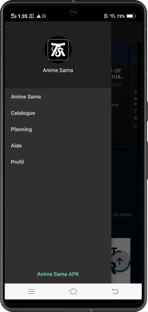 Téléchargez l' Anime Sama App pour Android Capture d'écran 5 animesamaapp.fr