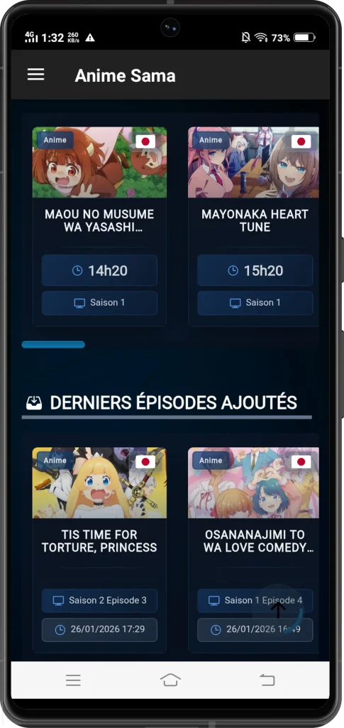 Téléchargez l' Anime Sama App pour Android Capture d'écran 7 animesamaapp.fr